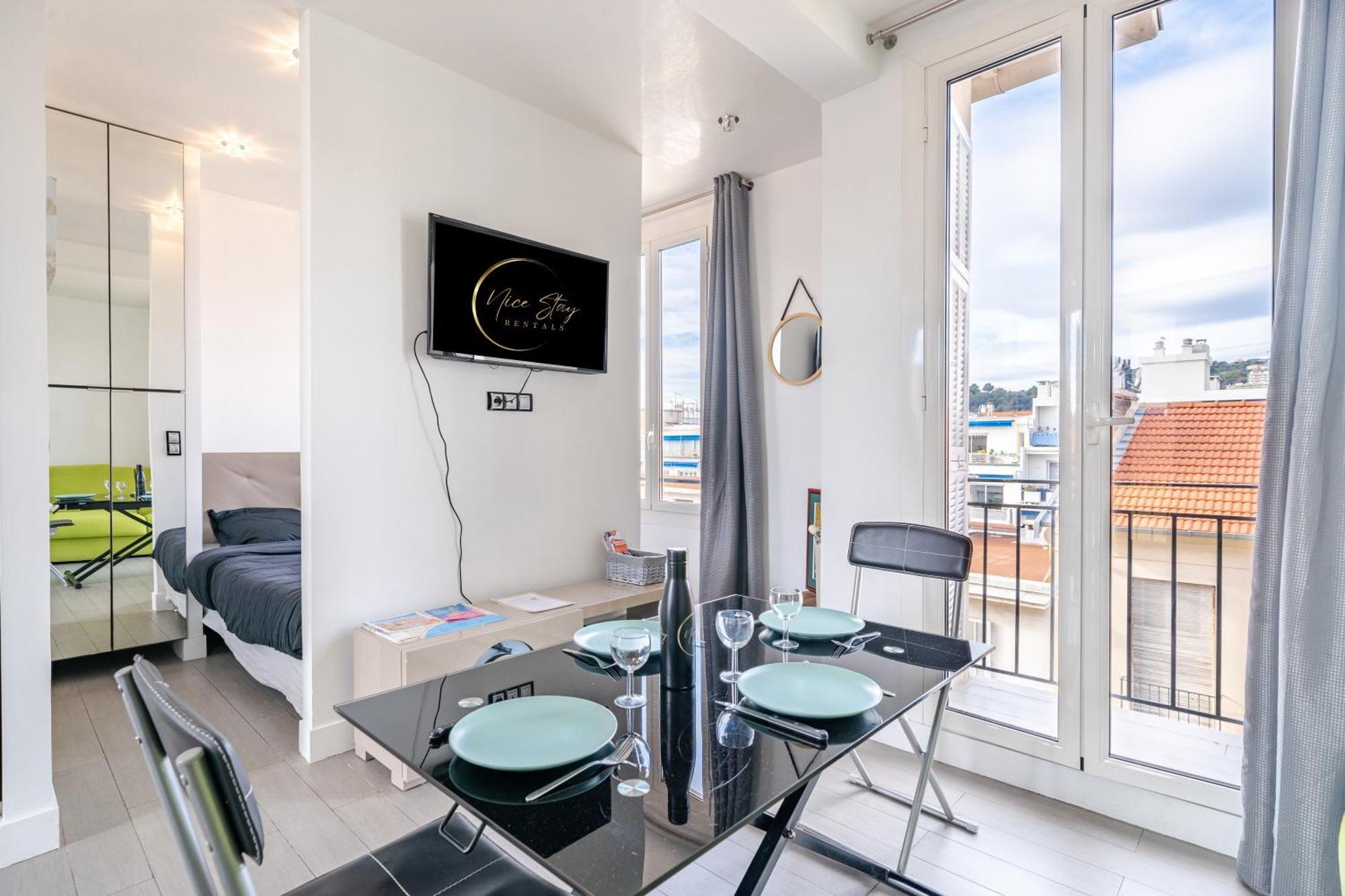 Top Floor Terrace - Dernier Etage Terrasse Cosy Nice Dış mekan fotoğraf
